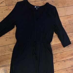 Black Long Sleeve Dress with Pockets!